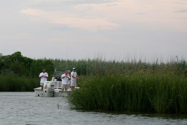 Fishing_LAMarsh Fishermen in the Louisiana Marsh. (Credit: Jay Ritchie, 2008)