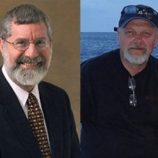 (left to right) Drs. David Halpern and Steven Murawski.