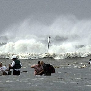 Ike Texas Hurricane Ike storm surge 2008. (Photo credit: NOAA)