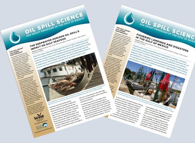 SeaGrant_OilSpillBrochures-Pic