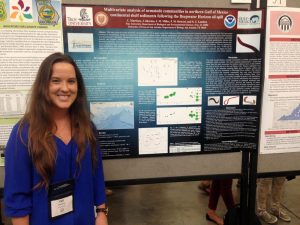 eil presents her findings at the Gulf of Mexico Oil Spill and Ecosystem Science conference in Houston. (Photo credit: Jonathan Miller)