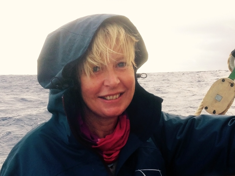 Dr. Cecilie Mauritzen during the Kon Tiki 2 Expedition. (Photo provided by Dr. Mauritzen)