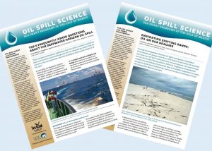 Sea Grant Brochures on Oiled Beaches and Top Five Oil Spill FAQs