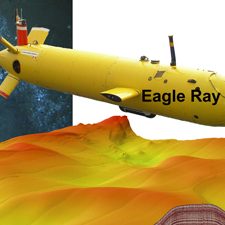 Diercks_AUV OC26 Survey_slider Scientists used two deep-sea autonomous underwater vehicles, the Eagle Ray and Mola Mola, to survey natural seeps near the Macondo wellhead site. Graphic provided by Arne Diercks.