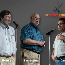unnamed_slider (L-R) Elva Escobar, Estelle Robichaux, Charlie Henry, John Farrington, and Robert Campo told their Deepwater Horizon stories at the C-IMAGE-hosted Story Collider.