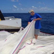 Sorting_the_nets_slider Study author Tracey Sutton, Principal Investigator of the DEEPEND consortium and professor of marine and environmental sciences at NOVA Southeastern University, prepares nets on a recent DEEPEND research cruise, exploring the exceptional diversity of the deep northern Gulf of Mexico. Picture provided by DEEPEND.