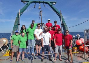 The crew of the 2016 C-IMAGE Mud and Blood cruise. (Provided by C-IMAGE)