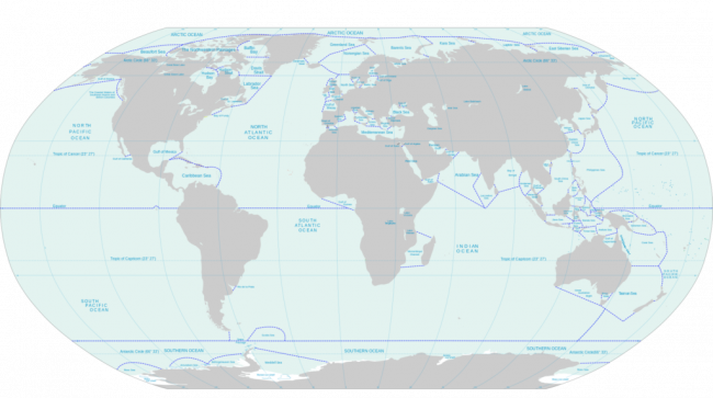 2048px-Oceans_and_seas_boundaries_map-en.svg Ocean and seas boundaries map. Wikimedia Commons. From IHO 23-3rd: Limits of Oceans and Seas, Special Publication 23, 3rd Edition 1953, published by the International Hydrographic Organization.