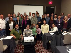 CONCORDE researchers at the 2017 Gulf of Mexico Oil Spill and Ecosystem Science Conference. (Photo by Jessie Kastler)
