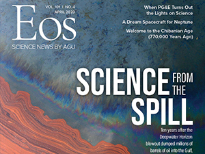 Eos.org, April 2020 issue (used with permission by Eos). Photo credit: David L. Valentine, UCSB/NSF