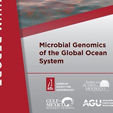 10thDwHAnniversary_ColloquiumReportCover_slider Front cover of the colloquium report by the American Academy of Microbiology (ASM’s honorific leadership group), the American Geophysical Union (AGU), and the Gulf of Mexico Research Initiative (GoMRI). Image on cover by Samantha Joye.