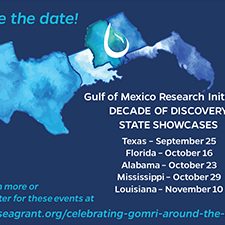 GoMRI-SeaGrant_StateEvents_slider Image courtesy of Tara Skelton, Oil Spill Science Outreach Team Communicator at the Mississippi-Alabama Sea Grant Consortium.