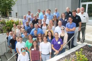 Participants in the Ecosystem Impacts of the Deepwater Horizon Event (Core Area 3) workshop held in St. Petersburg, Florida from July 23-25, 2019. Photo Credit: Sean Beckwith/C-IMAGE.